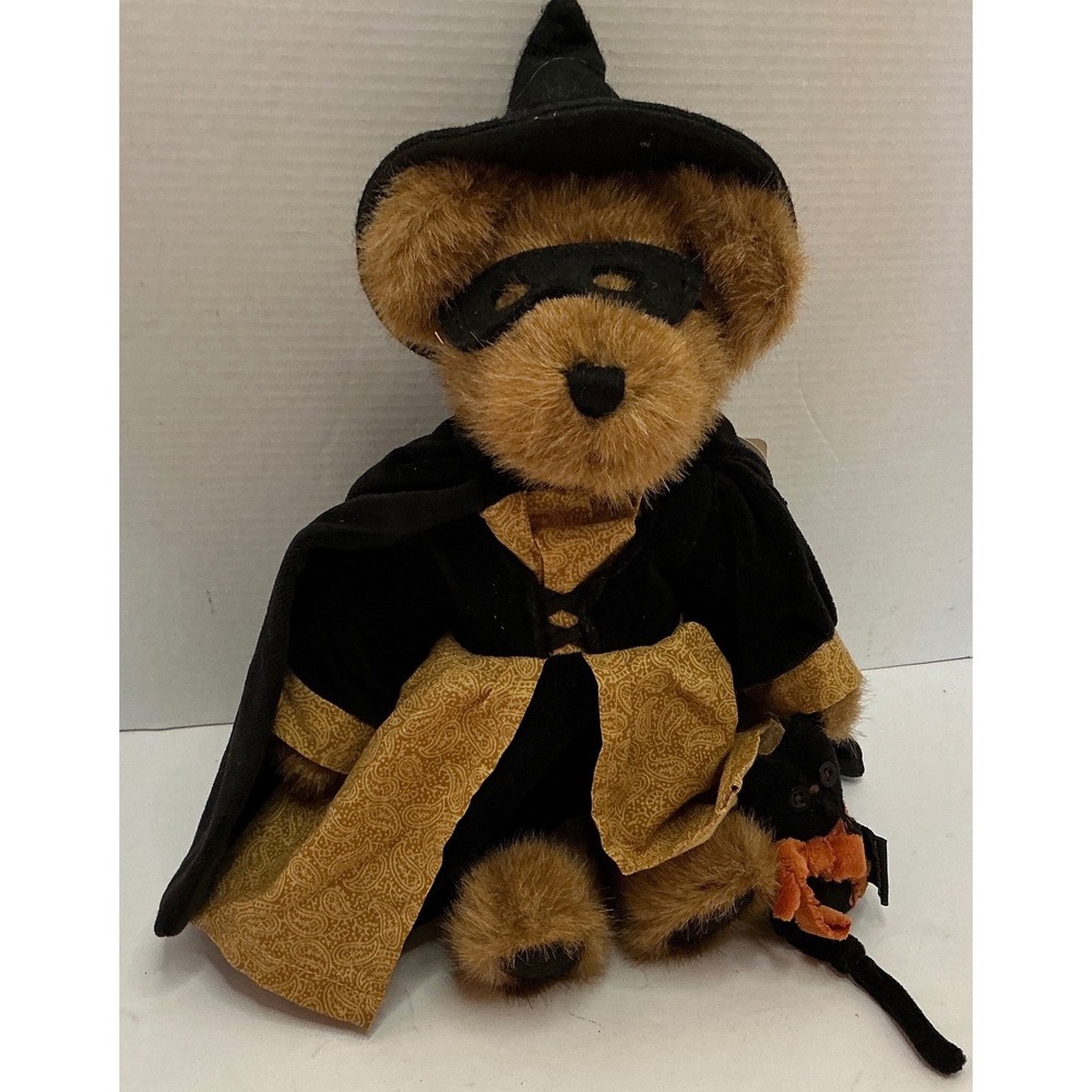Boyds Bears Vintage Endora Spellbound Witch Plush Bear Halloween Cat 12in NWT